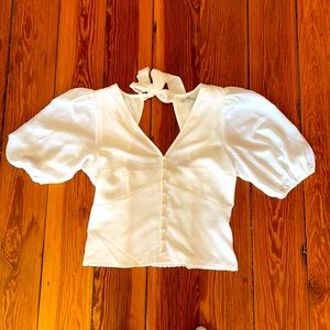 Abercrombie white shirt